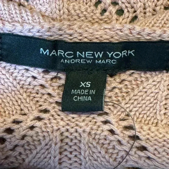 Marc New York Pink Cardigan Sweater Pearl Buttons XS & M - Picture 10 of 13